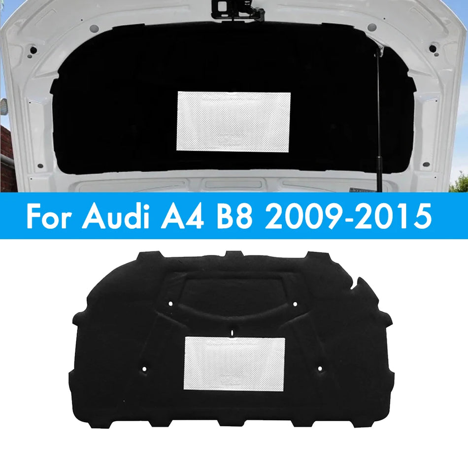 Haube Schallschutz Baumwolle Isolierung für Audi A4 B8 2009-2015 Motorraum Wärme- und Geräuschreduzierung