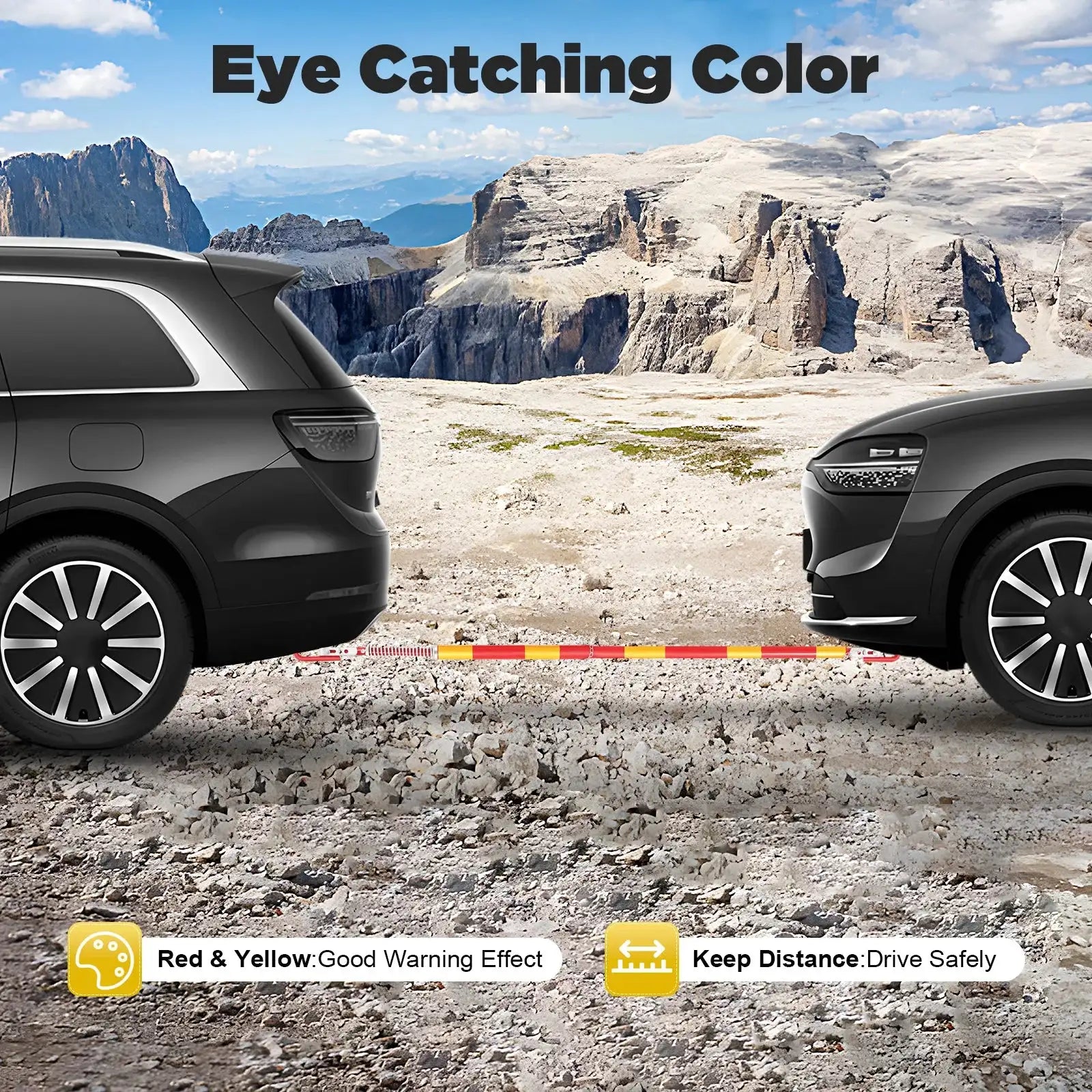 Trailer Bar 5T Towing Pole &ndash; Heavy Duty Cushioned Tow Rod