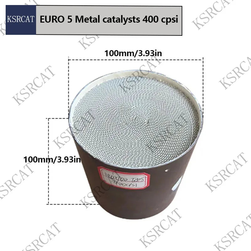 Universal 3-Way Catalytic Converter, 400 CPSI Metal Core For Cars