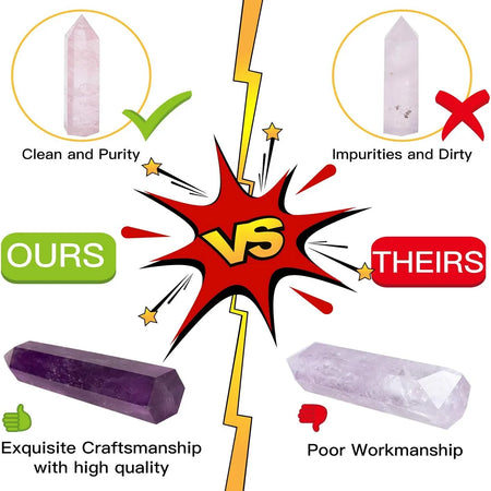 Healing Crystals Stones Amethyst Rose &ndash; Chakra Balance