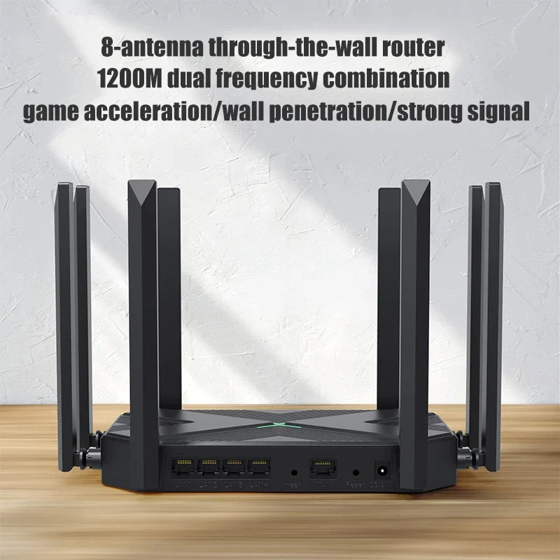 1200Mbps Wireless Router Booster Router Support AP Broadband WiFi ...