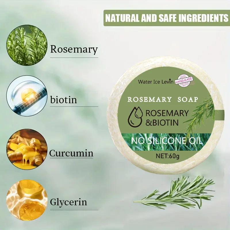 Water Ice Levin Rosemary Shampoo &ndash; Nourishing Hair Growth and Moisturizing Formula