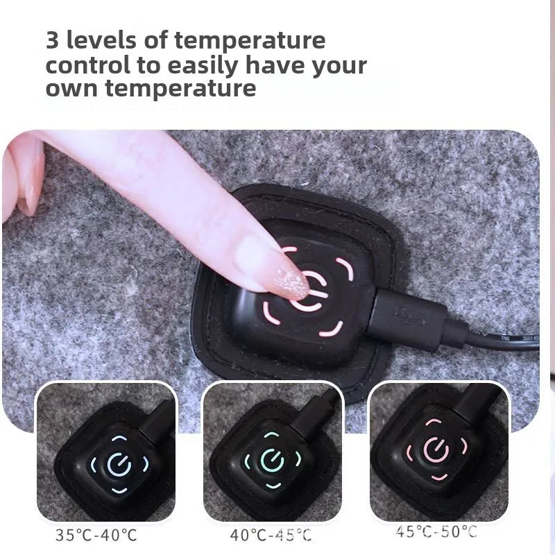6 Area 10W Heated Mat Blanket &ndash; USB Type C Interface