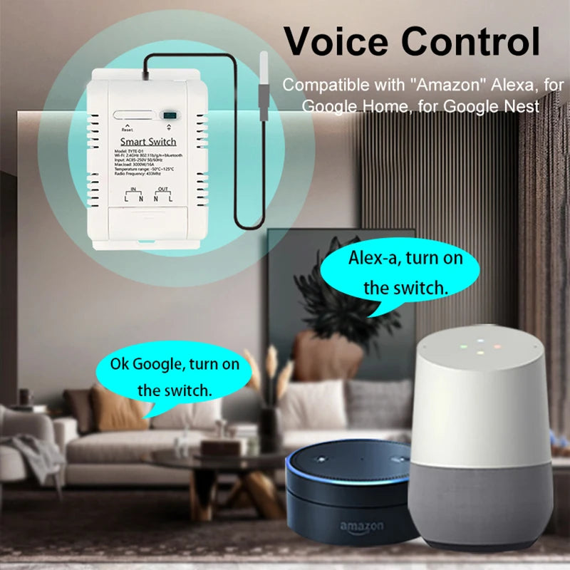 WKD-TH08 &ndash; Alexa Compatible Energy Monitoring Thermostat