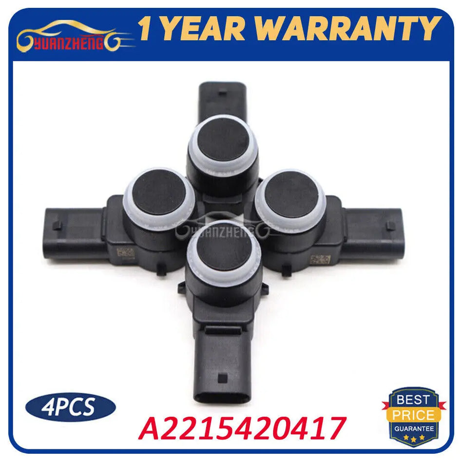 Kit di Sensori di Parcheggio Posteriori per Mercedes-Benz A2215420417 W211 W219 W203 W204 W221 4 Pezzi