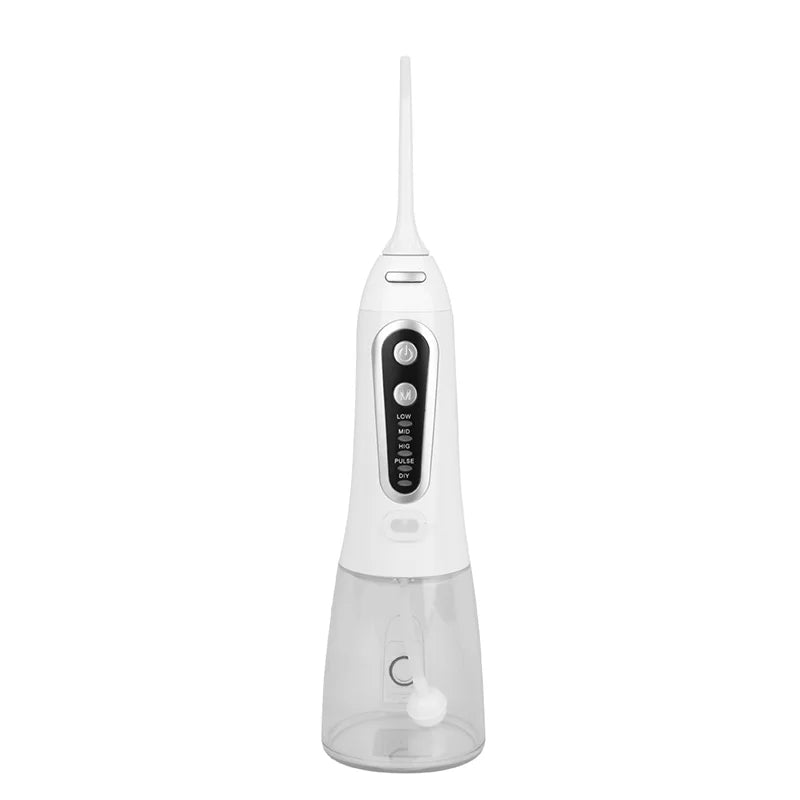 Portable Cordless Water Flosser - 5 Mode Oral Irrigator for Braces &amp; Teeth Cleaning