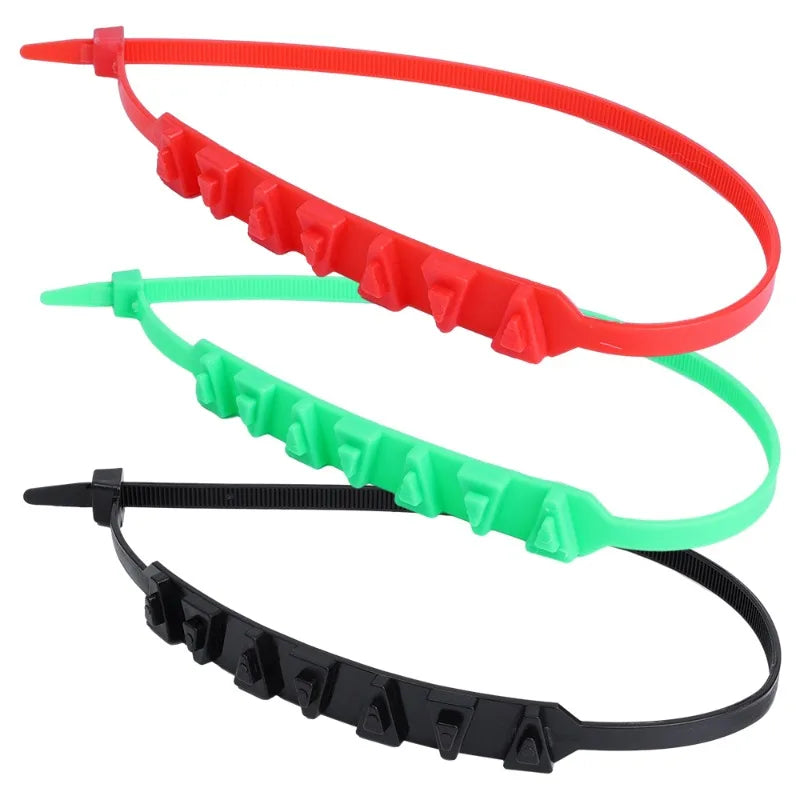 5Pcs Anti Skid Snow Chains For Motorcycles &ndash; Easy Fit