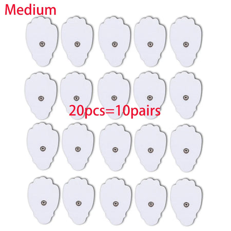 Physiotherapy Tens Electrode Pads &ndash; Conductive Gel Therapy 20pcs M pads