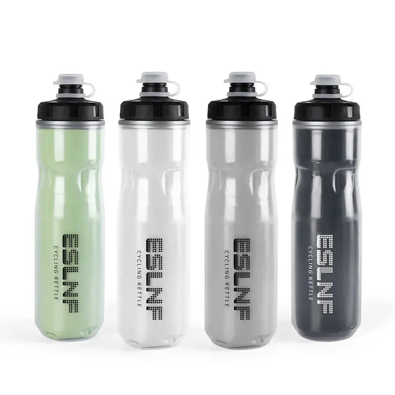 Bicycle Thermos Bottle 720ml Silicone PP5 Hot Drink for Outdoor Fitness