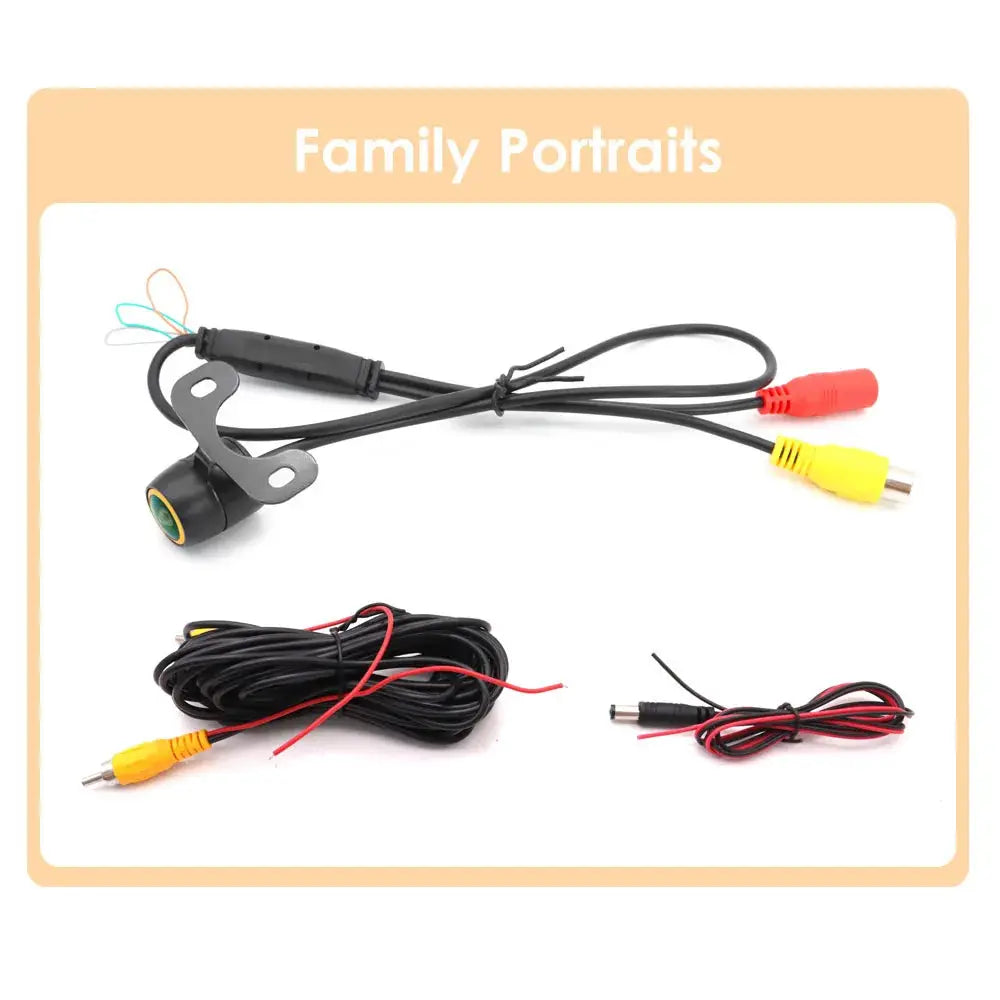 SMARTOUR Starlight Night Vision Golden Fisheye Waterproof Car Parking Assistance Vehicle Front Rear View Reverse Backup Camera by InterCyprus Trading Ltd