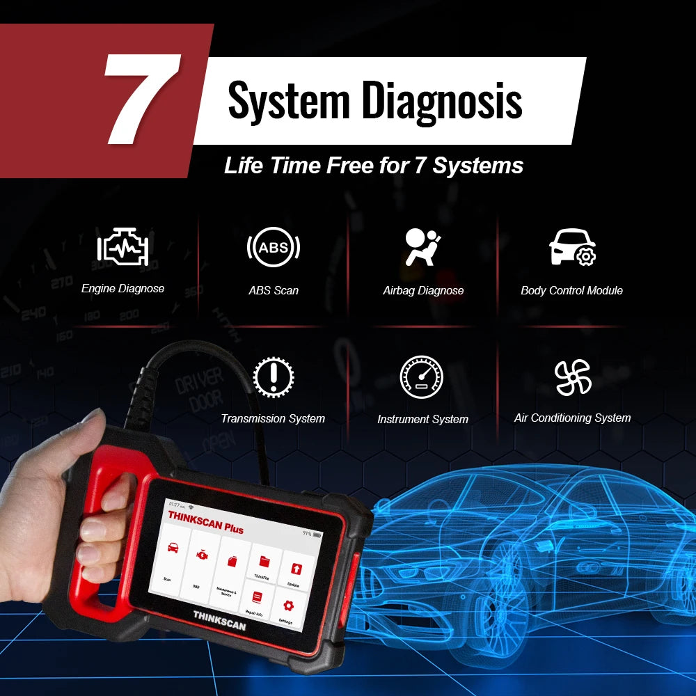 ThinkCar ThinkScan Plus S7 S6 S4 OBD2 Scanner &ndash; Compact