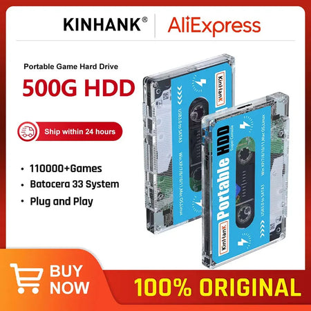 Kinhank Super Console X Batocera 33 500G &ndash; 110000+ Games