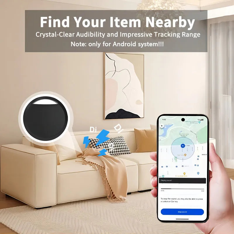 Android Airtag GPS Tracker - Universal Compatibility, Compact Size, Smart Features