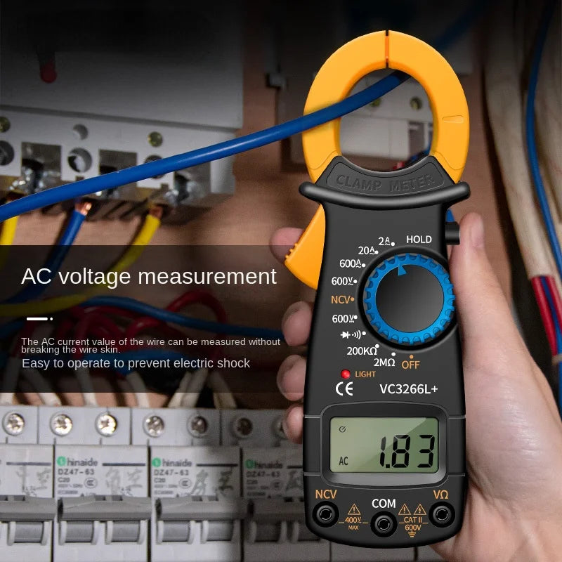 VC3266L+ Digital Clamp Ammeter &ndash; High Precision Clamp Meter