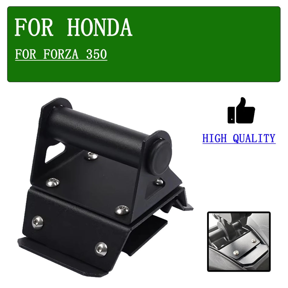Telefono laikiklis GPS laikiklis Honda Forza 350 NSS350 motociklui CNC aliuminio lydinio tvirtinimas