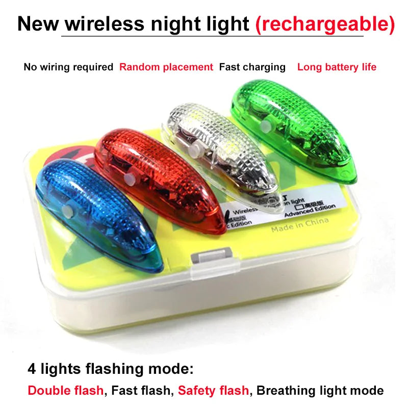 ZMR 1S Rechargeable Wireless Navigation Light with 4 Flicker Modes for RC Models