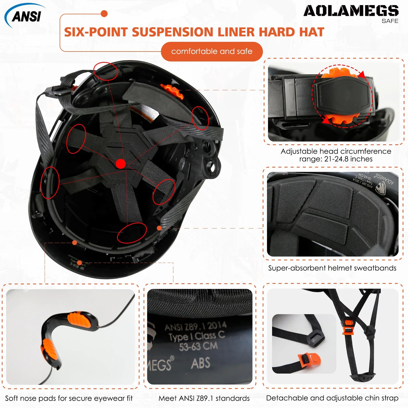 CE ABS Safety Helmet 08 &ndash; Industrial Grade Protection
