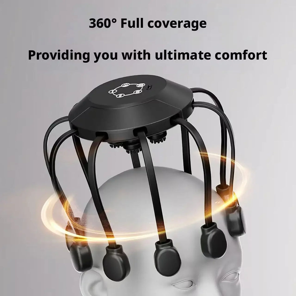 Intelligent Automatic Head Massager For Pressure Relief And Relaxation