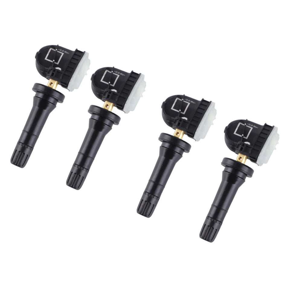 Conjunto de Sensores TPMS para Ford EcoSport Fiesta Focus Pacote de 4 em Cobre e Borracha Compatível com Veículos Ford