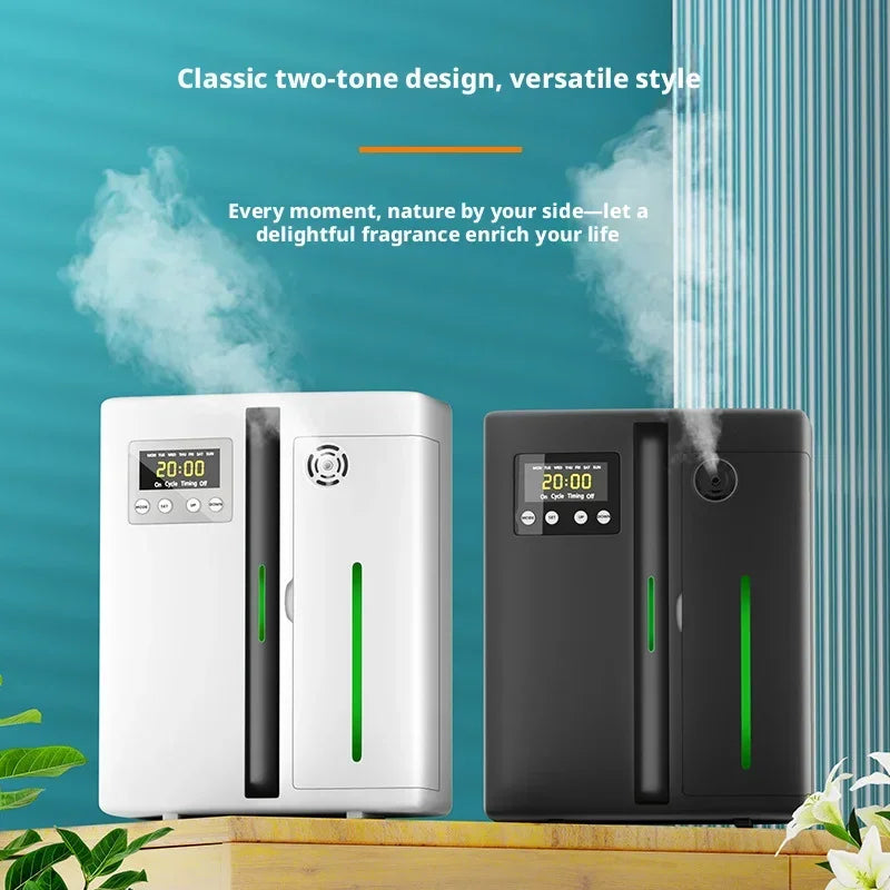 Smart Bluetooth Aroma Diffuser for Hotels, Commercial Use, Low Noise Indoor Fragrance Sprayer
