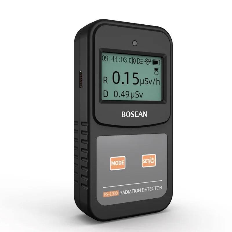BOSEAN FS-1000 Geiger Detector &ndash; Multi-Radiation Detection and Analysis Blue