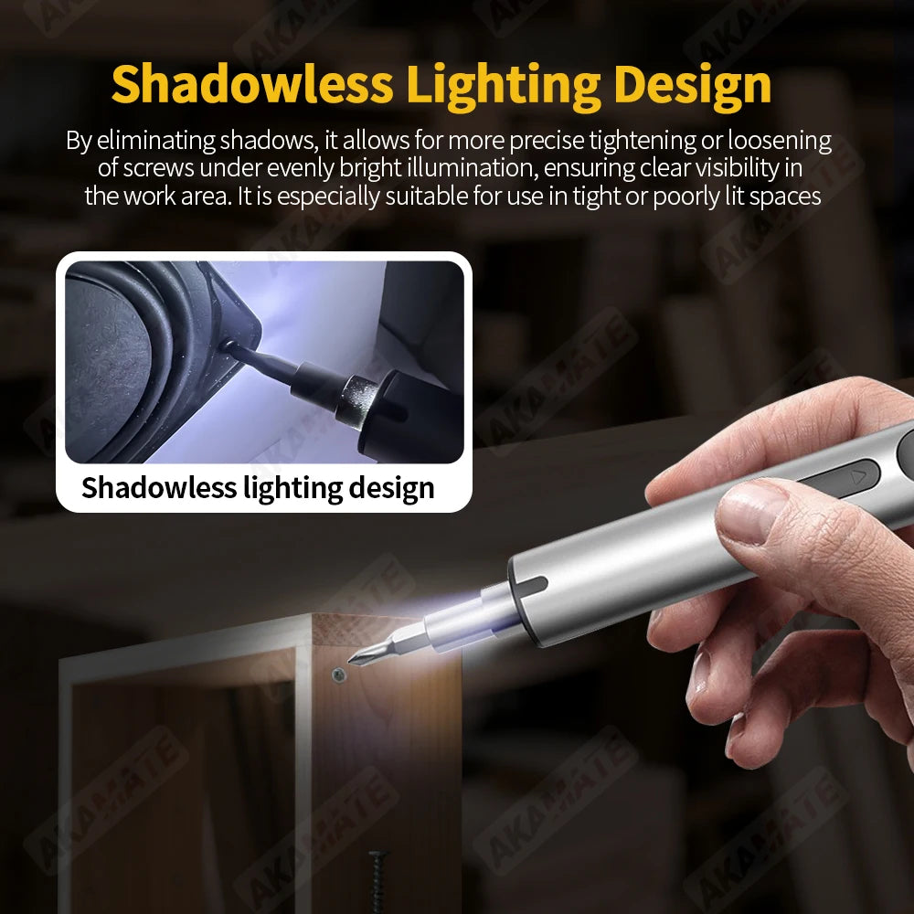 24 In 1 Precision Electric Screwdriver Set - LED Magnetic