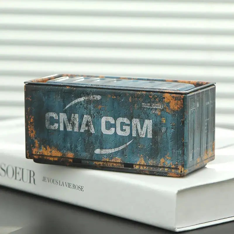 Mini Iron Storage Box &ndash; Creative Decoration for Small Items TH022 / 11.5x5x5.4cm