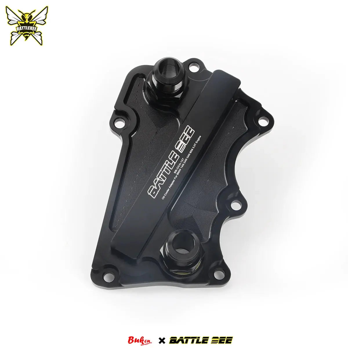 BATTLEBEE Racing Car Modification Engine Oil Cooler Adapter For 140i 240i 340i Z4 A90 B58 B30 3.0T BB-OCA-127 by InterCyprus Trading Ltd