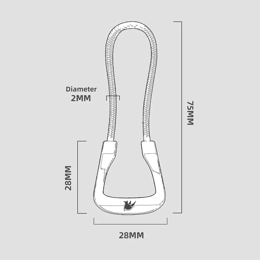 Rhinowalk Refit Ring Puller Suitable for Motorcycle Bag & Bicycle Bag Zipper 2PCS/4PCS/10PCS/20PCS Sale Four Color by InterCyprus Trading Ltd