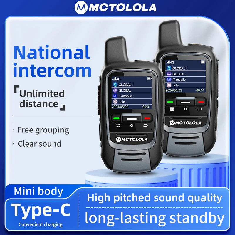 MOTOLOLA Global 4G POC Walkie Talkie &ndash; 5000 Kilometers Range