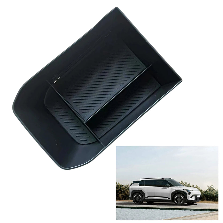 Center Console Armrest Storage Box for Kia EV3 2024 Model, Durable ABS Plastic, Easy Install