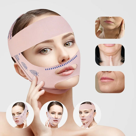 Reusable Face Slimming Bandage &ndash; V Line Face Shaper for Chin and Cheek Lift