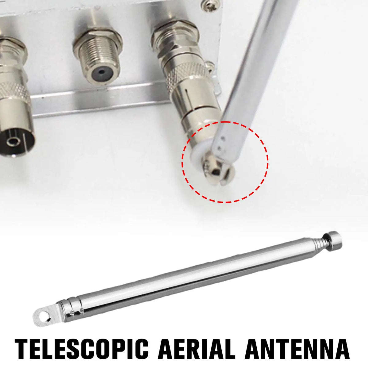 GRWIBEOU Telescopic Aerial Antenna &ndash; Universal FM DAB Radio