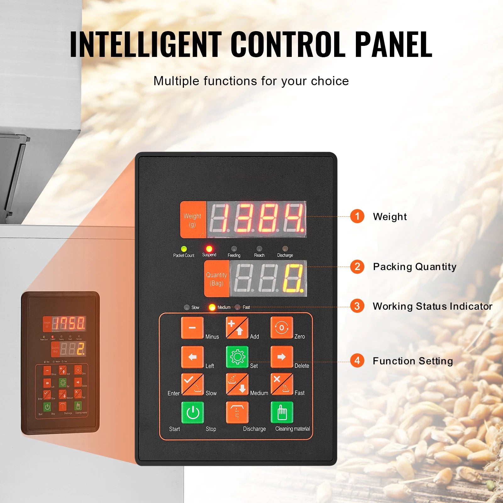 SucceBuy Particle Filling Machine - Foot Pedal Operation
