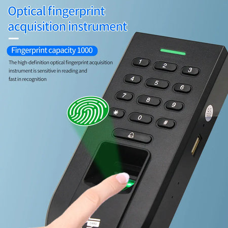 Fingerprint RFID Access Control Keypad 125KHz &ndash; Fast Setup