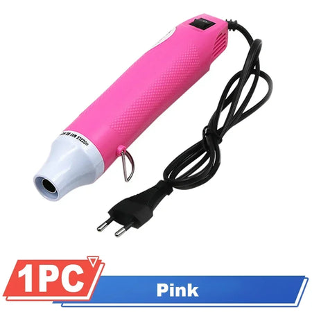 Hot Air Gun 220V - Soldering Temperature Up To 200C Pink