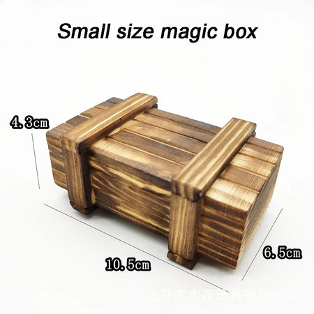Puzzle Box Trap &ndash; Engaging Mystery Brain Teaser Small size magic box