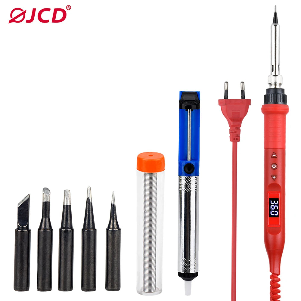 JCD 908U Soldering Iron Kit 80W LCD &ndash; Adjustable Temperature