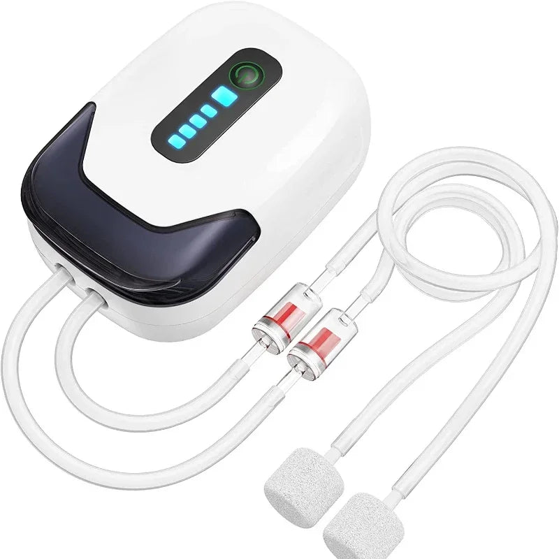 AR-33 Aquarium Oxygen Air Pump &ndash; Ultra Quiet USB Charging