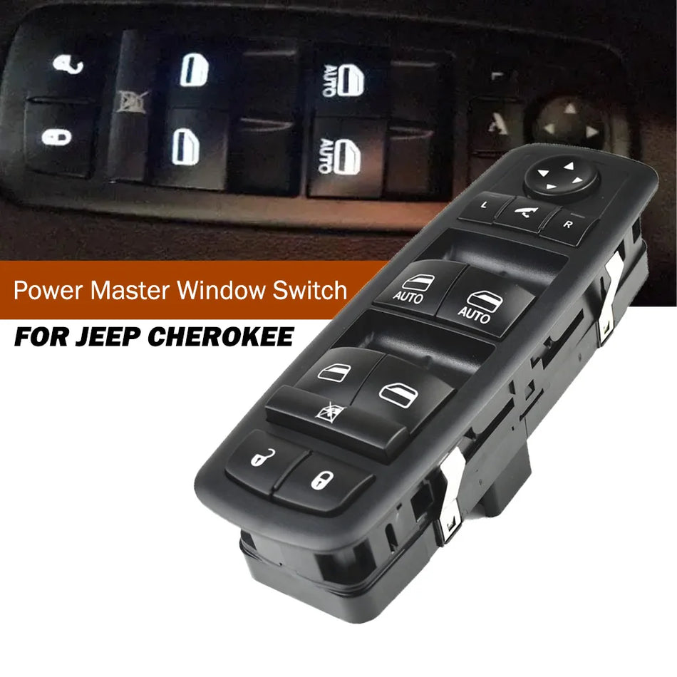 Interruptor de Control de Ventana Eléctrica para Jeep Cherokee 2014 2015 2016 2017