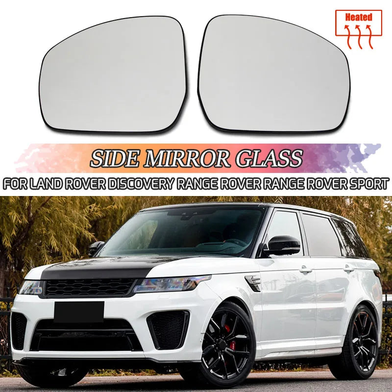 Range Rover Šildomas Šoninis Veidrodžio Stiklas Kairėje Dešinėje Galinio Vaizdo