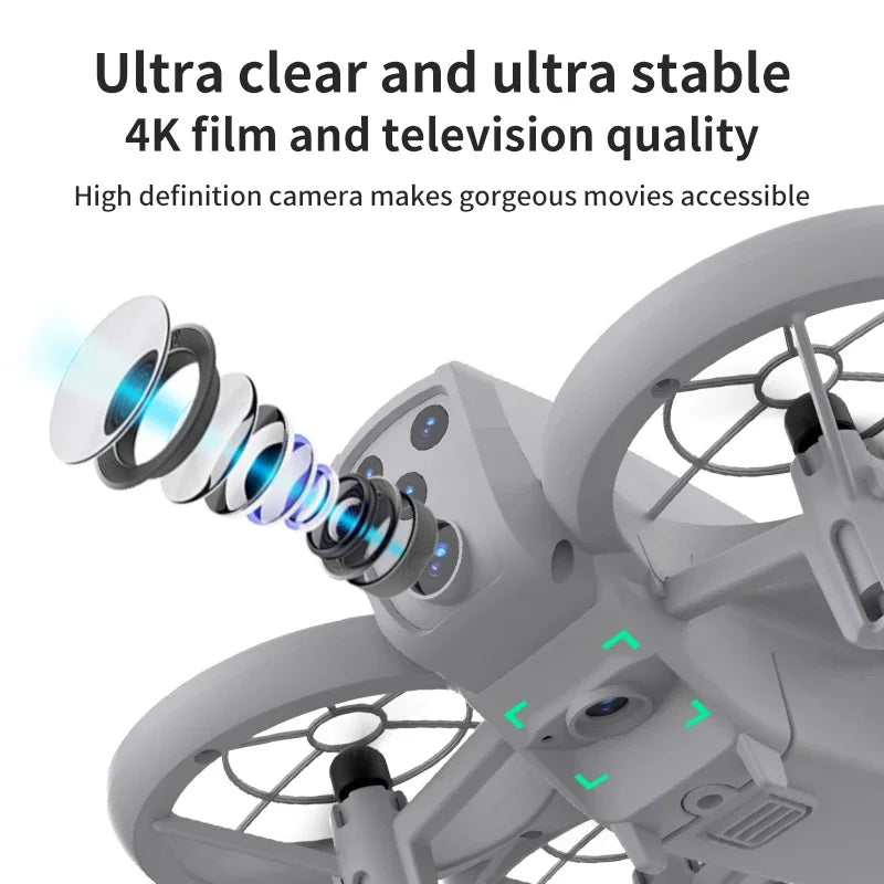 Mini RC Drone CZ05 - 4K HD Camera and Optical Flow