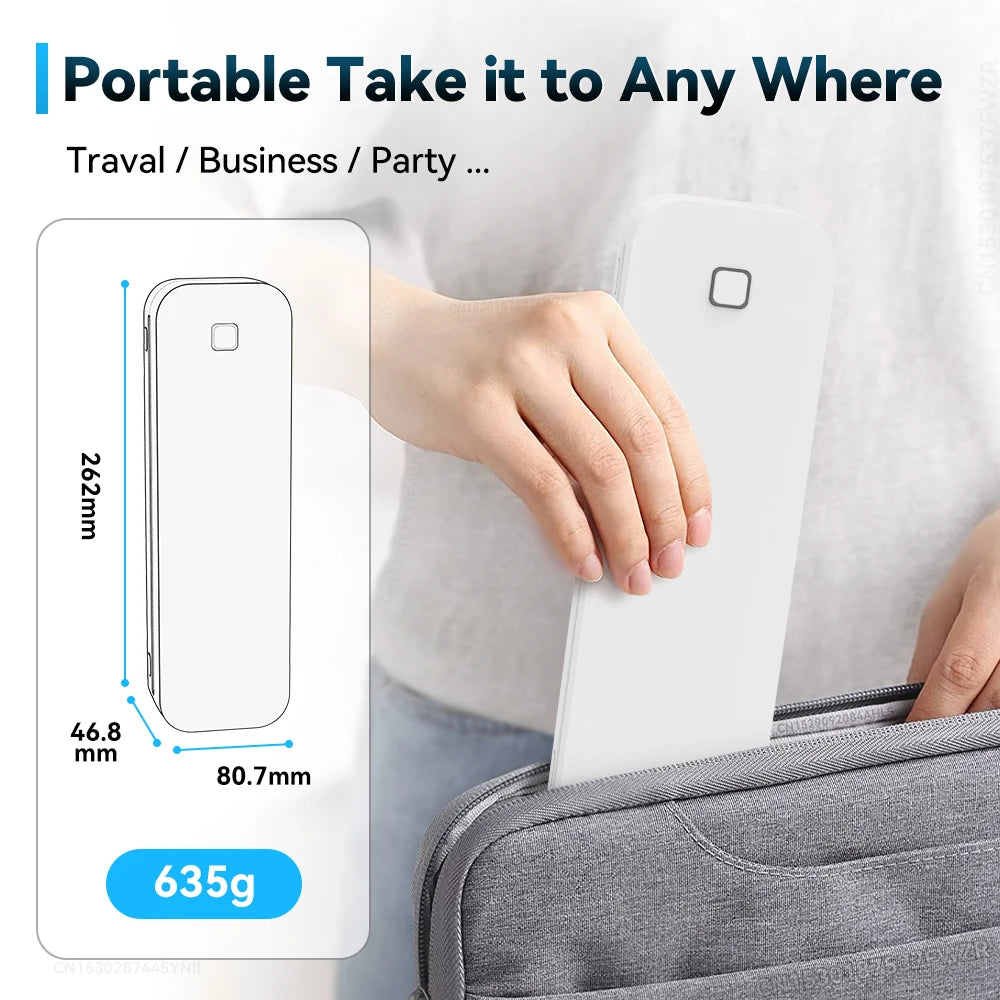 Wireless Tattoo Stencil Printer D210 &ndash; Bluetooth Inkless A4