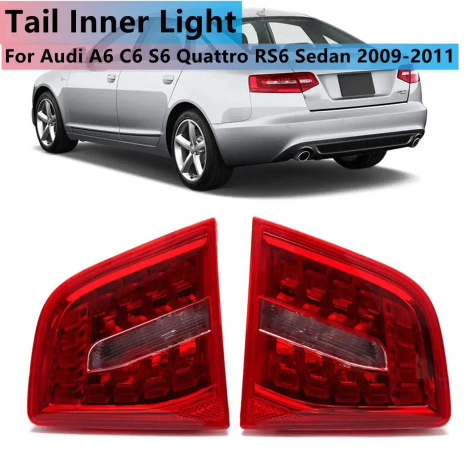 LED Rear Tail Light Assembly for Audi A6 C6 S6 RS6 2009-2011 by InterCyprus Trading Ltd