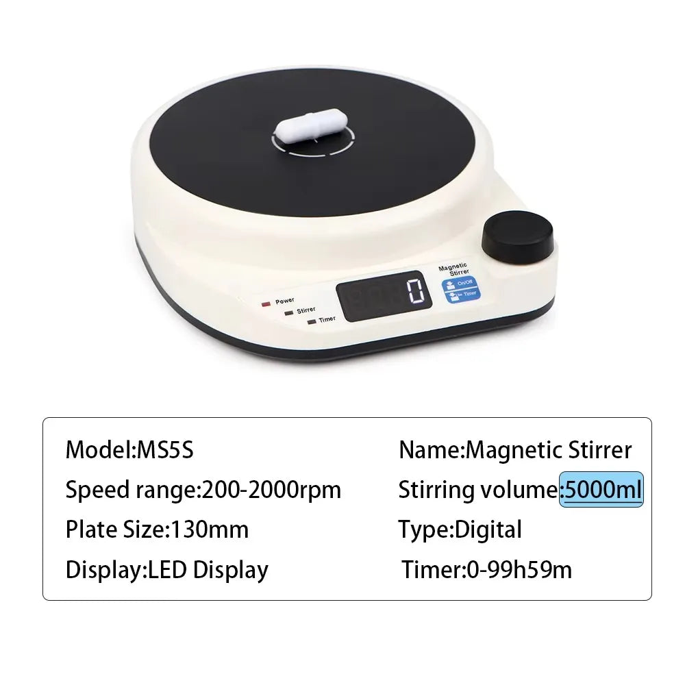 Magnetic Stirrer 2000RPM Mini Electric &ndash; Brushless DC Motor MS5S