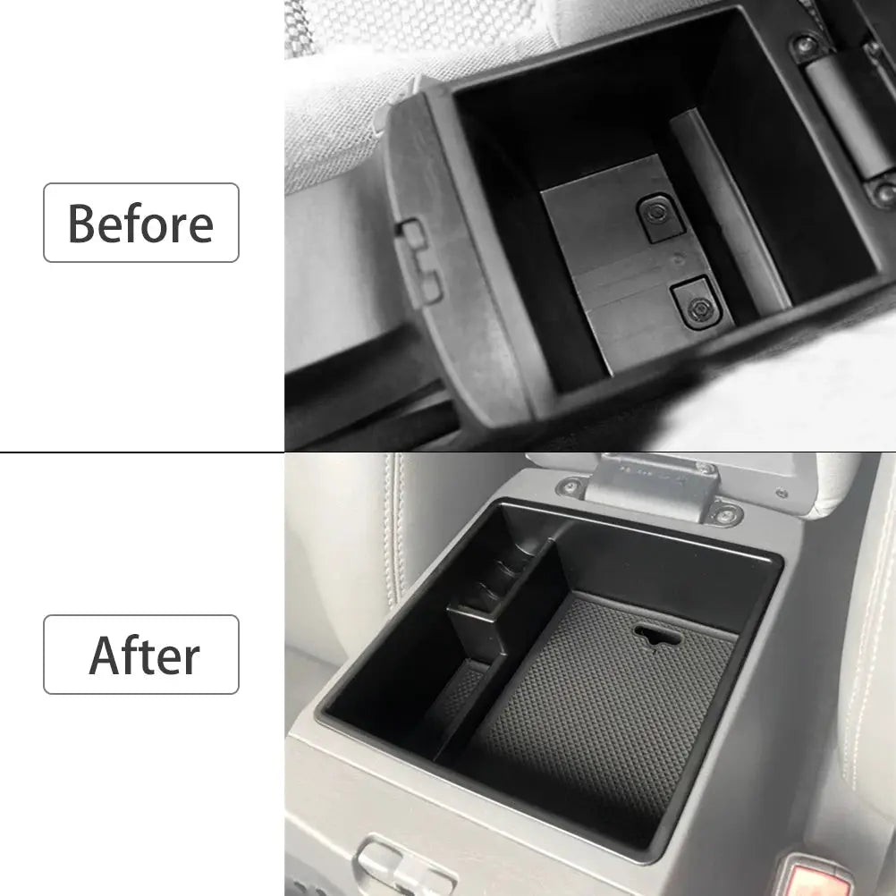 For Toyota Fortuner 2005-2015 Armrest Storage Box Central Console Bin Glove Tray Holder Case Car Organizer Stowing Tidying by InterCyprus Trading Ltd