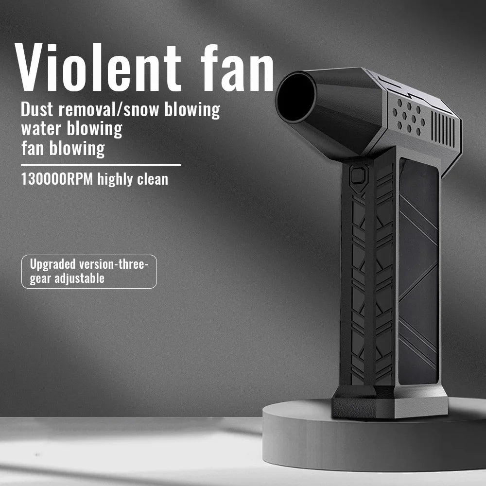 X3 Turbo Jet Fan Air Duster &ndash; 130000 RPM Wind Speed