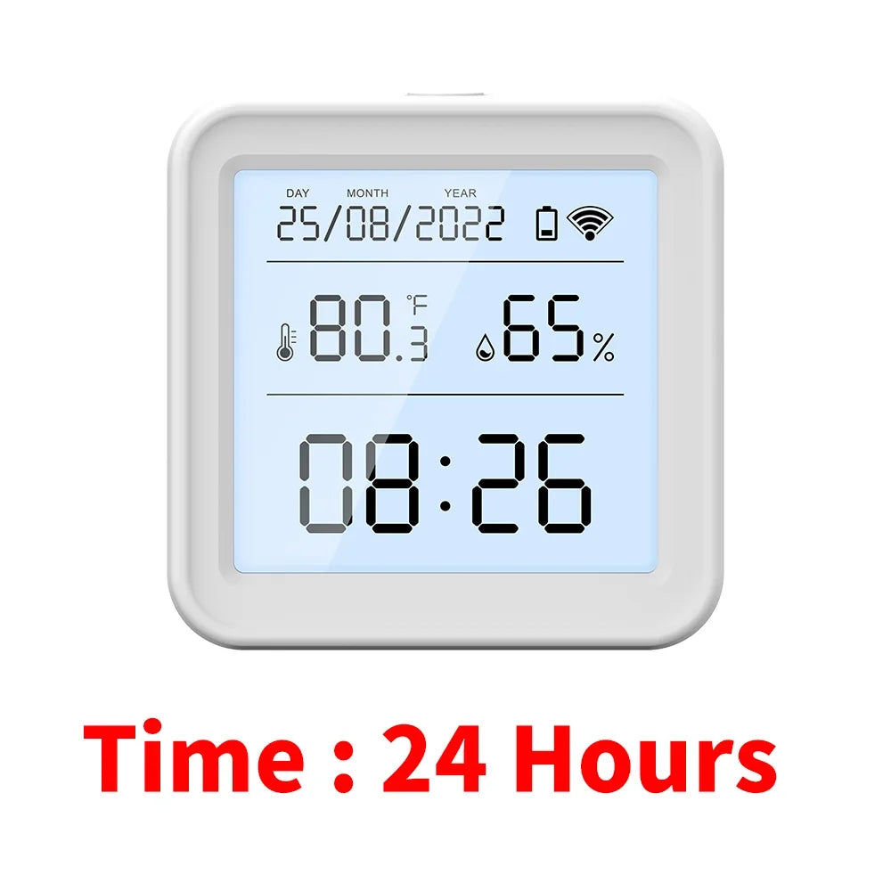 Smart WiFi Temperature Humidity Sensor 24 H 1PCS