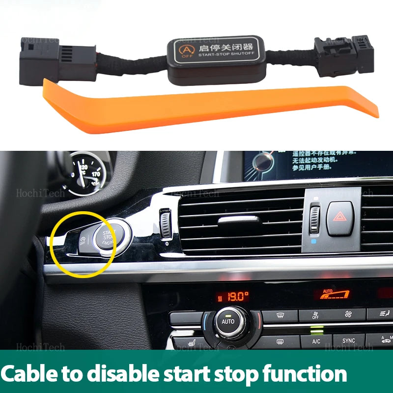 Interruptor de apagado de arranque automático del motor para BMW X4 F26 2014-2018