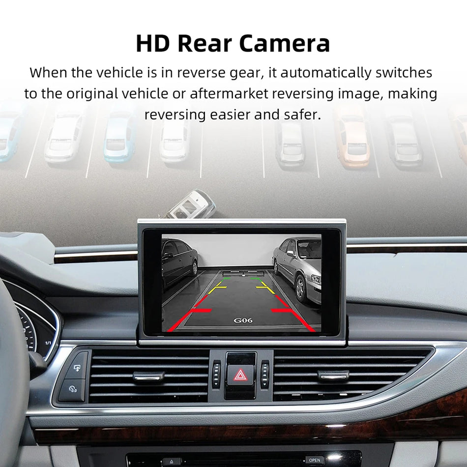 Audi A6/A7 2010-2015 CarPlay ve Android Auto Yükseltme Kutusu 6.5 ile 7 inç MMI 3G için